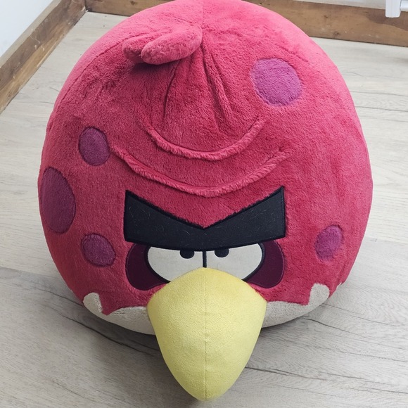 Angry Birds Terence Red Big Brother Plush Jumbo Rare